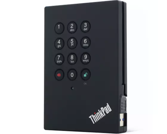 Zelfgenoegzaamheid Mand Hertog ThinkPad USB 3.0 Secure Hard Drive 1 TB | Lenovo US