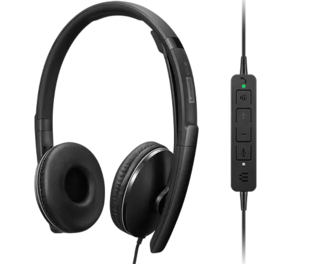 ヘッドホン Lenovo Wired ANC Headset Gen 2 Improve Your Audio with Lenovo ANC Headsets Gen 2| Lenovo US