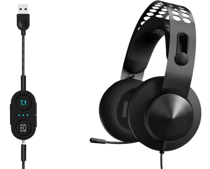 Lenovo Legion H500 Pro 7.1 서라운드 음향 게이밍 헤드셋