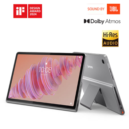 Lenovo Tab Plus | 迫力のサウンドの大画面タブレット | レノボ