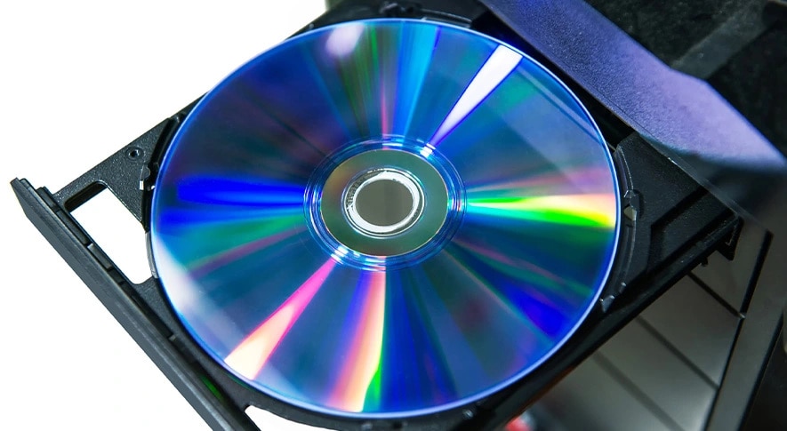 DVDやBlu-rayディスクへデータを記録する