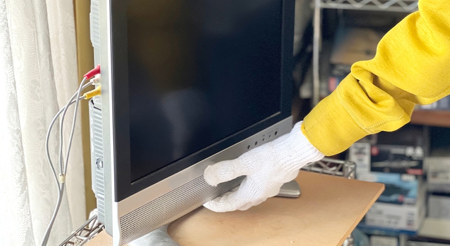 パソコンモニターの処分は要注意！