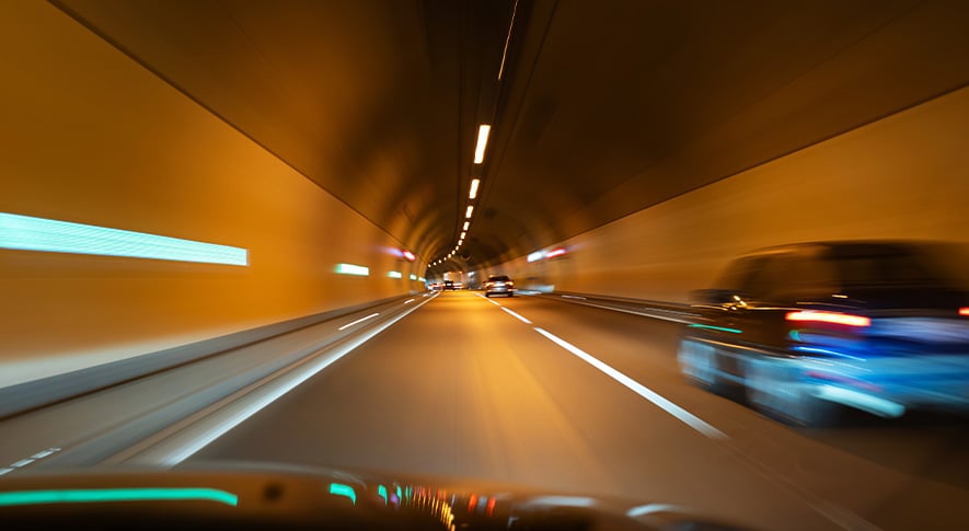 応答速度と残像の関係