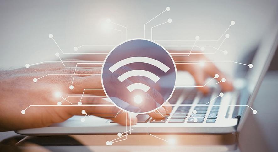 まずはWindowsパソコンのネット接続状況をチェック