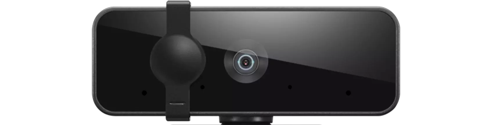 Closeup of webcam