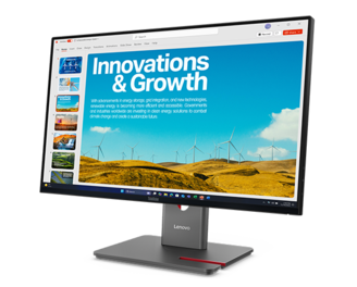 ThinkVision P24QD-40(23.8型/2560×1440/IPS/USB-C/高さ・縦回転