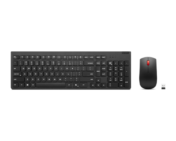 Lenovo エッセンシャル ワイヤレス キーボード&マウス 2 - 日本語