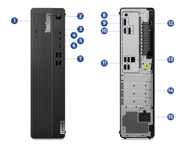 ThinkCentre M75s Small Gen 5 (AMD) | スリムな筐体にハイエンドな性能と豊富な拡張性を実現したデスクトップPC |  レノボ・ ジャパン