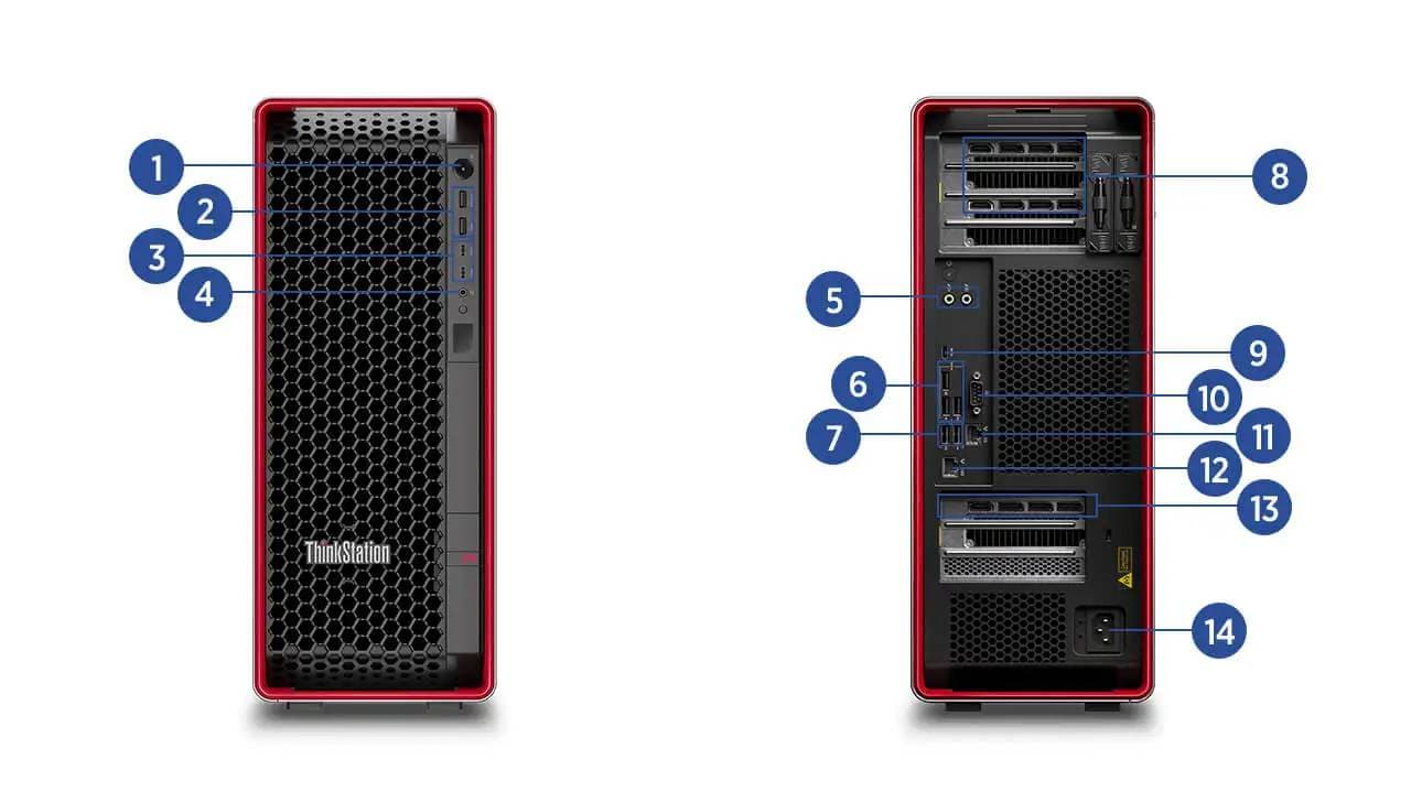 ThinkStation P8 | ハイパフォーマンスAMDワークステーション | レノボ