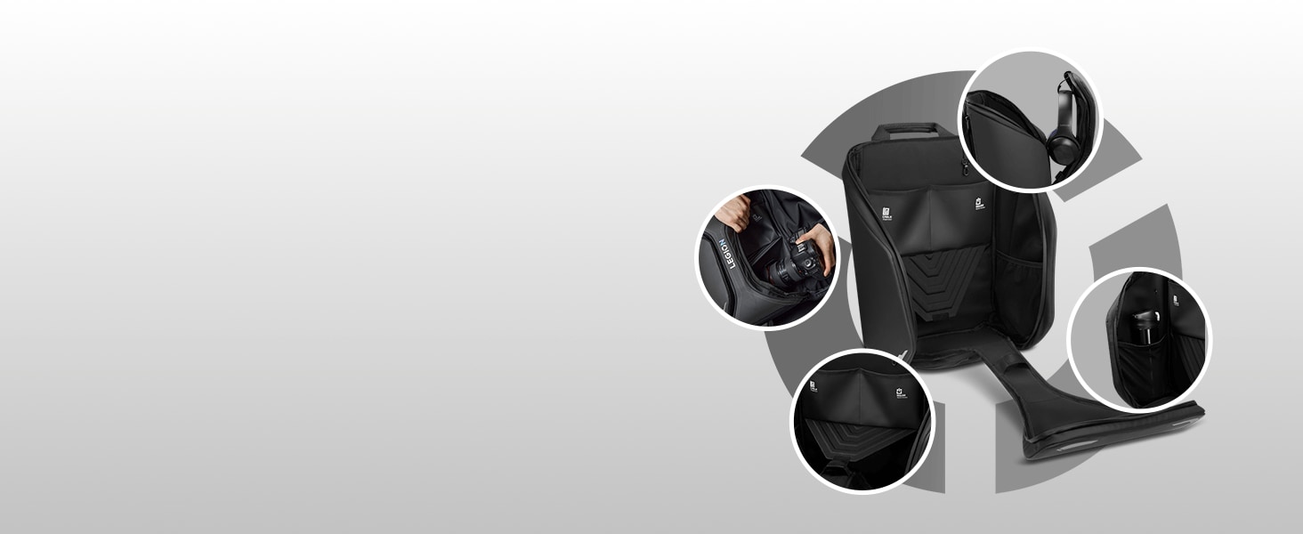 תיק גב למחשב "16 Legion Armored Gaming Backpack GB900 מבית Lenovo