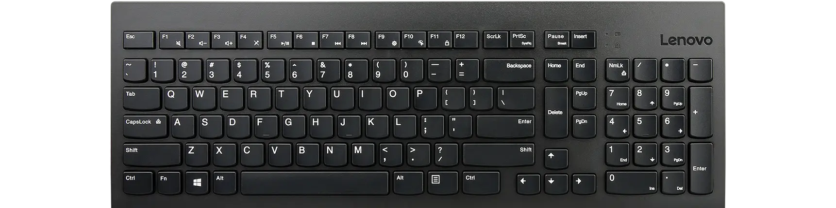 Closeup of Lenovo Go Wireless Split Keyboard