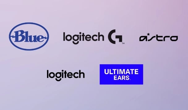 Lenovo Blue Logitech Astro Ultimate EARs