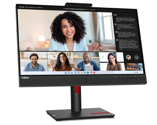 ThinkVision T24mv-30 Frontal mirando hacia la derecha, posición normal