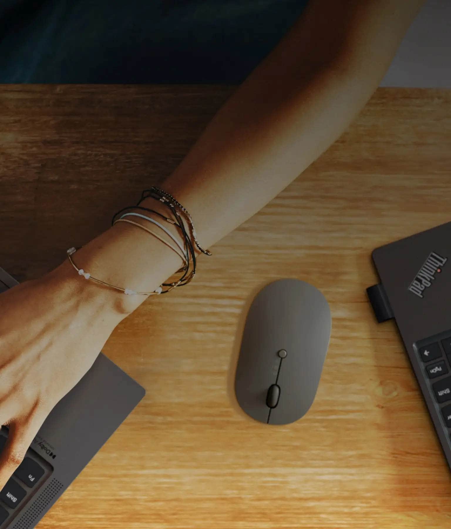 Бездротова миша Lenovo Go з підтримкою підключення до декількох пристроїв
