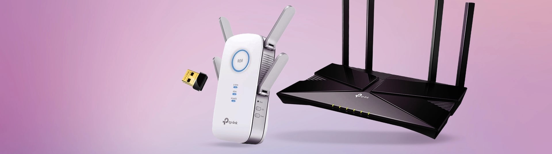 TP link adapter router and dual channel