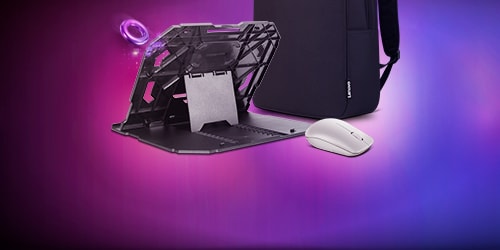 Lenovo Hub, Keyboard, Mouse, camera, and Monitor on desktop