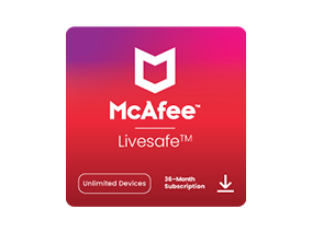 McAfee 36 months