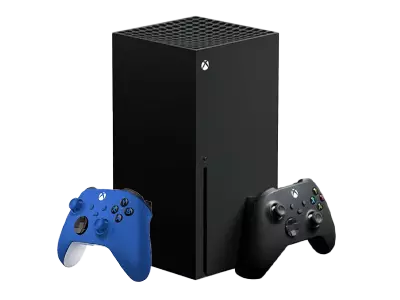 

Xbox Series X + Microsoft Xbox Wireless Controller- Shock Blue