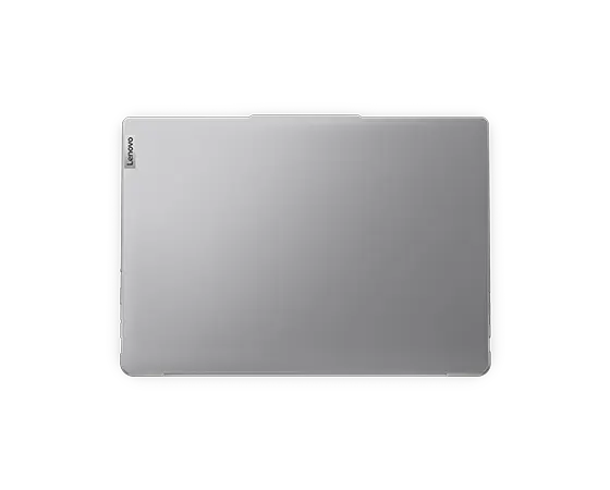 Top-down view of Luna Grey Lenovo Slim 7i Gen 9 laptop top cover