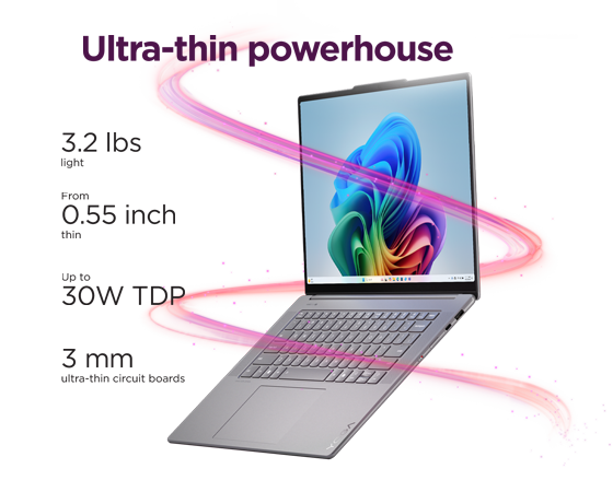 Lenovo Yoga Slim 7i Aura Edition (15″ Intel) | AI-Fueled