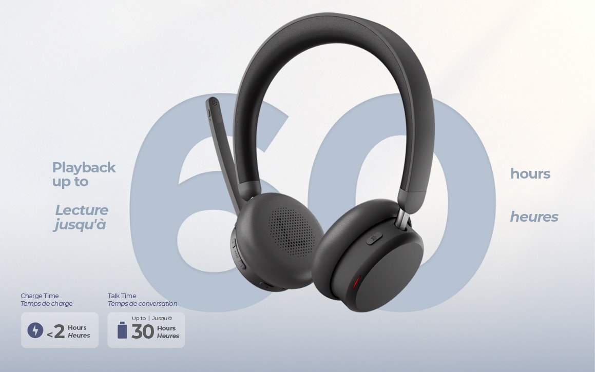 Lenovo Dual-Mode Wireless ANC Headset 6550 (USB-C) | 4XD1S19778