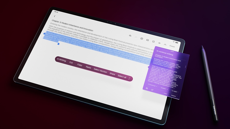 Lenovo Yoga Tab Plus | Premium AI-Powered Tablet | Lenovo US