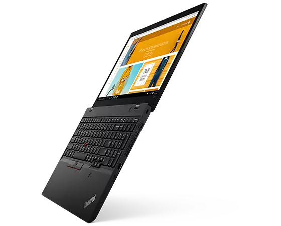 Portable ThinkPad L15 ouvert à 180 degrés