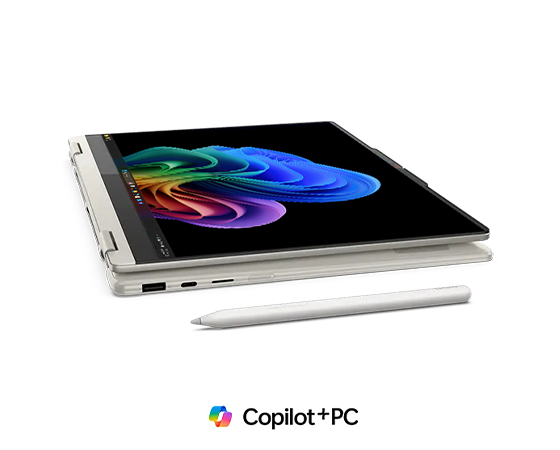 Lenovo yoga 7 2-v-1 83jr0022sc v tabličnem načinu s pisalom