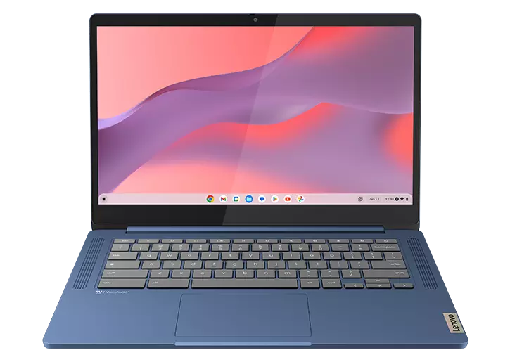 IdeaPad Slim 3 Chromebook (14″ MTK) slim and light laptop powered by  MediaTek Kompanio 520 processor