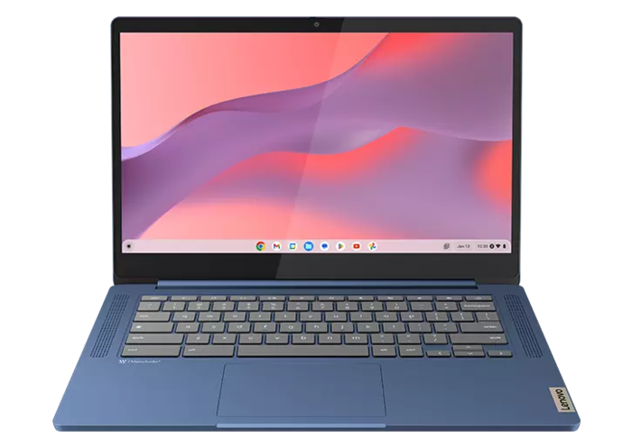 IdeaPad Slim 3 Chromebook (14″ MTK) slim and light laptop powered
