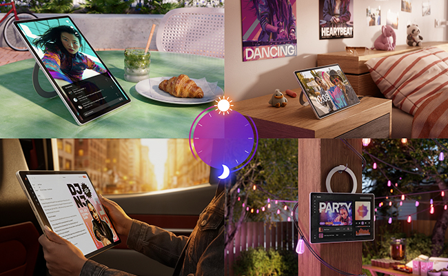 Enjoy long hours of entertainment and quick power-ups with the Lenovo Tab Plus Gen 2 tablet.