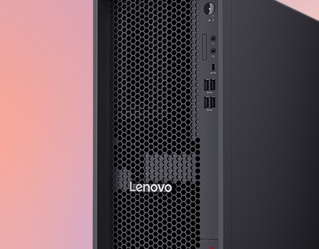 High-speed SSDs with HDD expandability on the Lenovo ThinkStation P4 (AMD) Tower Workstation.