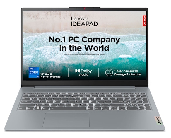 IdeaPad Slim 3i 13th Gen, 39.62cms - Intel i7 (Arctic Grey)