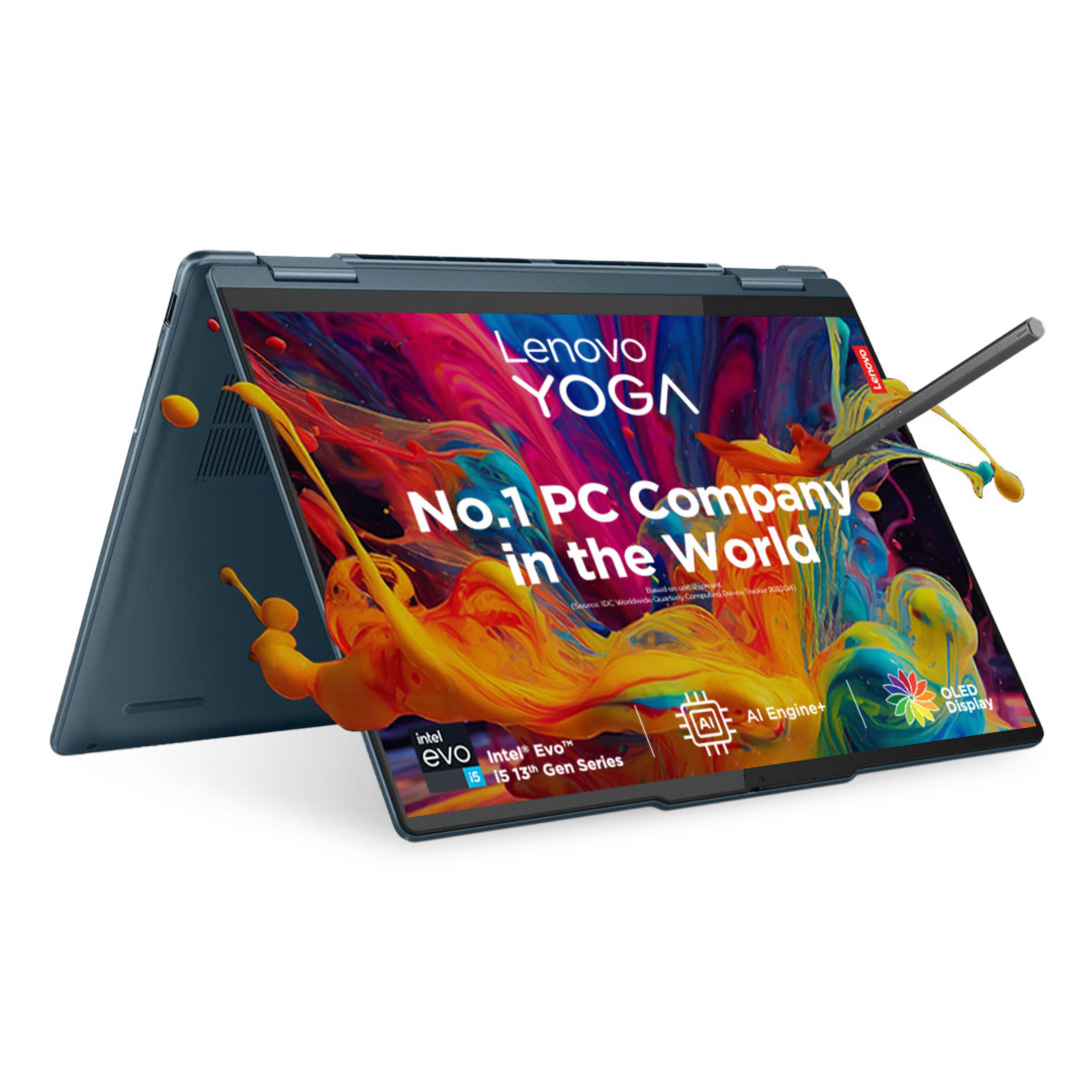 Yoga 7i 13th Gen, 35.56cms - Intel i5 (Storm Grey)