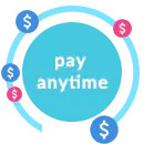 pay anytime