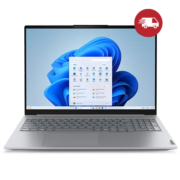 Lenovo ThinkBook 16 Gen 8 Processador Intel® Core™ 5 210H (núcleos de eficiência de até 3,60 GHz núcleos de desempenho de até 4,80 GHz)/Windows 11 Home/256 GB SSD M.2 2242 PCIe Gen4 TLC