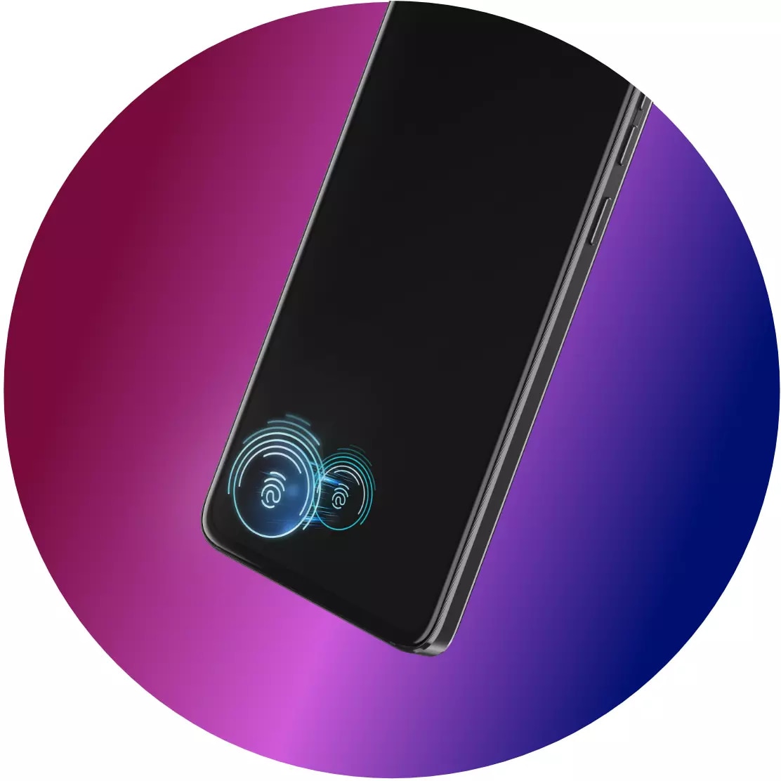 Huella dactilar Motorola ThinkPhone