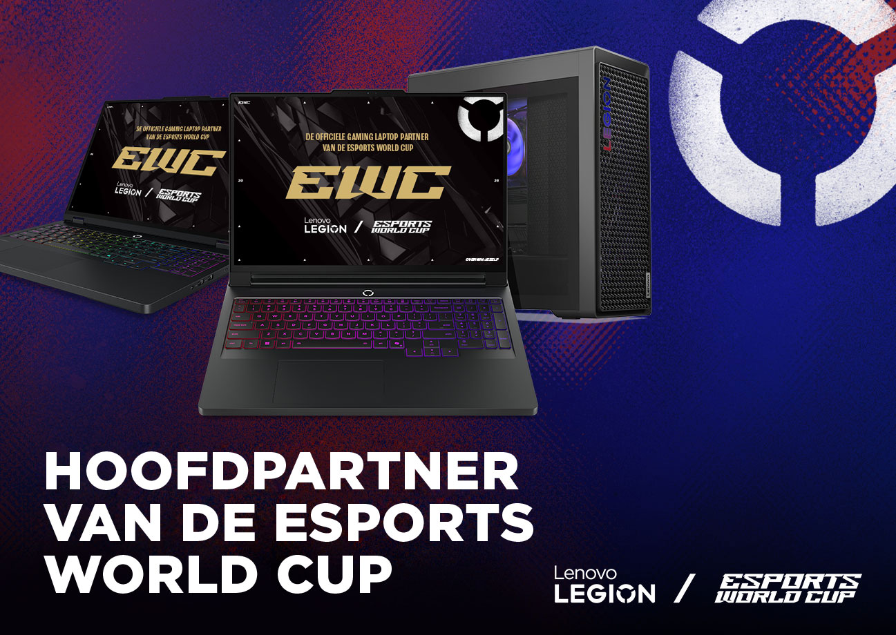 Lenovo Legion Laptops & Towers - The Official Gaming Laptop Partner of the Esports World Cup.