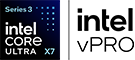 IntelÂ® Coreâ¢ Ultra X7 Series 3 with Intel vProÂ®