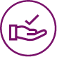 “Getting started” & “how-to” guide icon