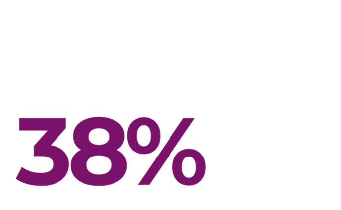 Thirty-eight percent.