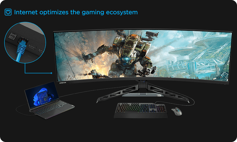 Built-in USB Hub monitors with USB-A connectivity offer hassle-free connections for modern gaming setups, enhancing your experience with ease.