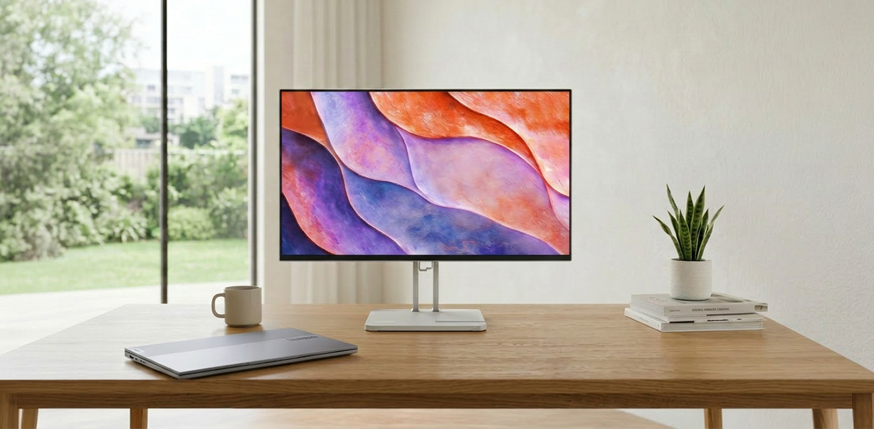 Lenovo L24-4r 23.8-inch IPS FHD 165hz Speakers Monitor