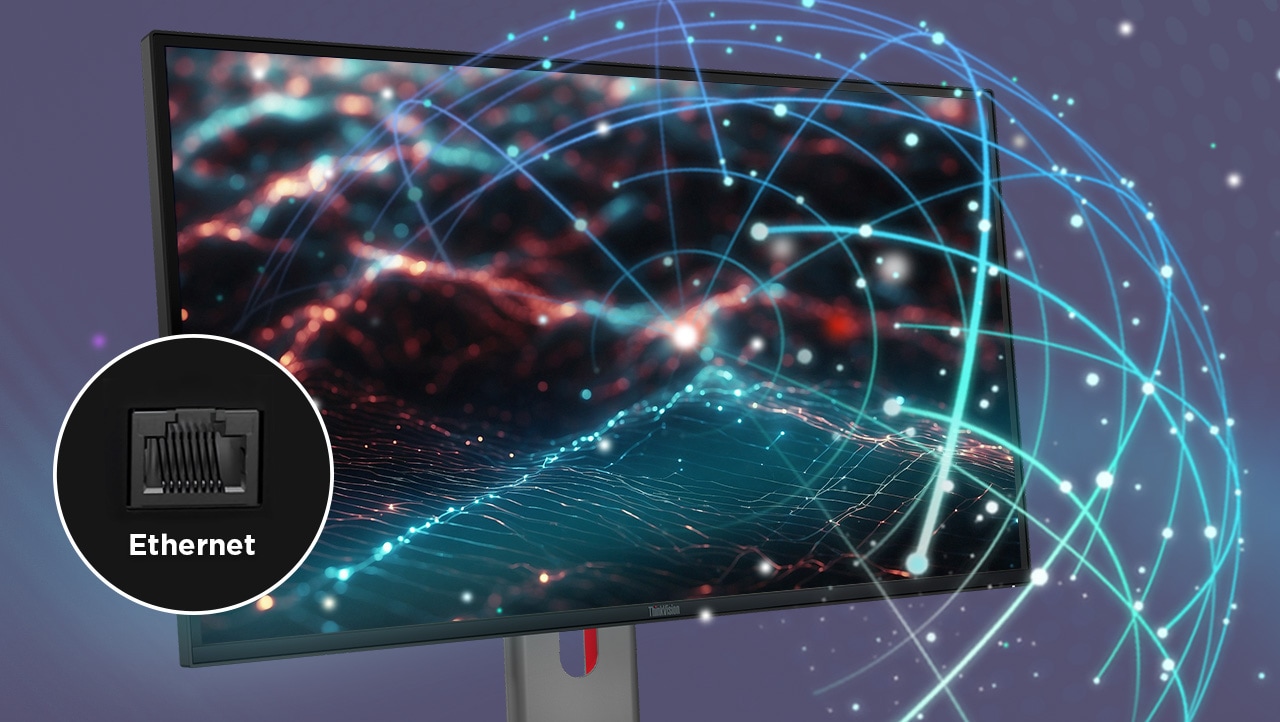 Écran Plat 27" Lenovo ThinkVision P27QD-40