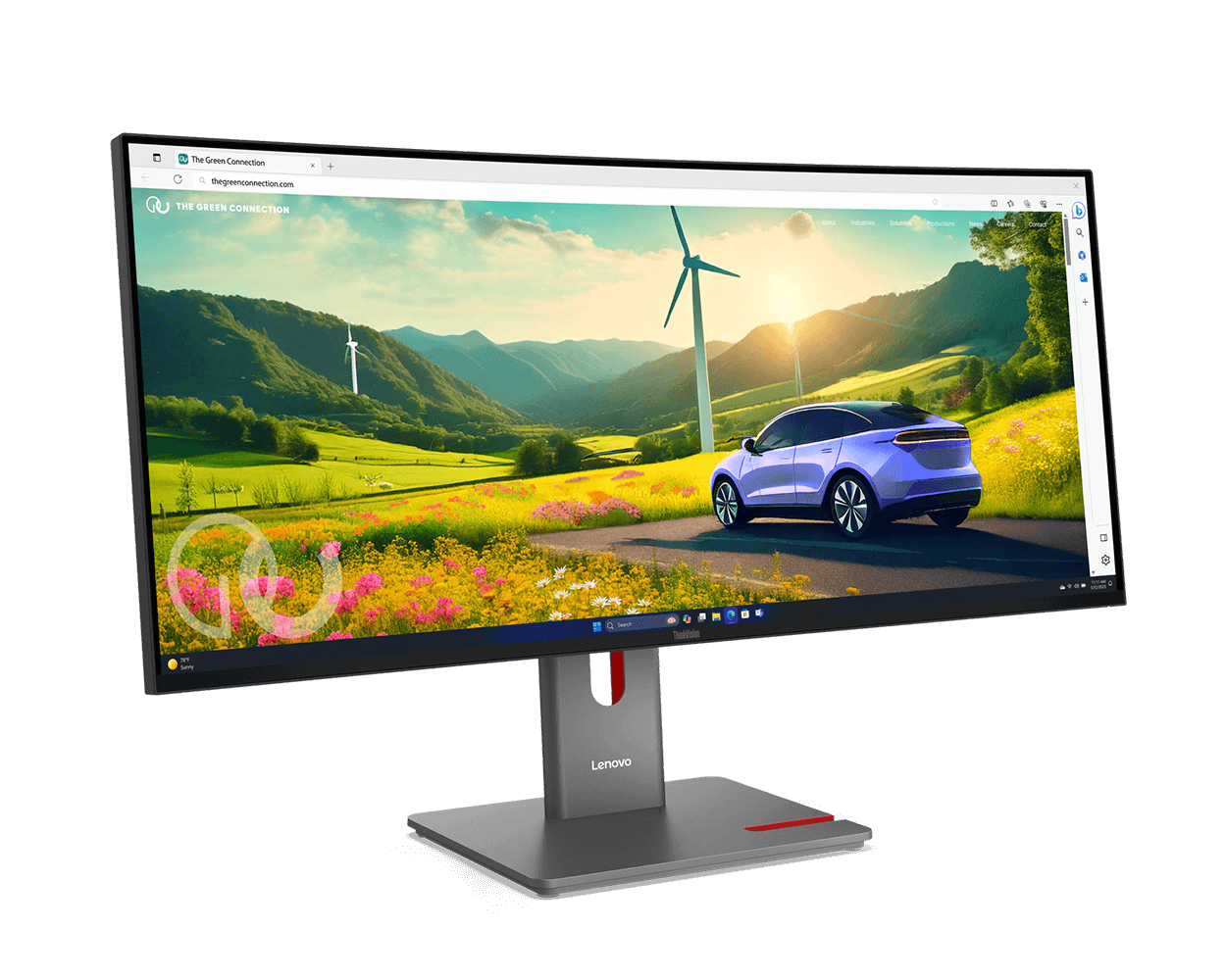Lenovo ThinkVision P34w-40 34インチモニター ThinkVision P34WD-40 34