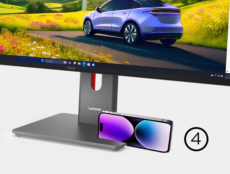 ThinkVision P34WD-40(34型ウルトラワイド曲面/3440×1440/IPS/USB-C