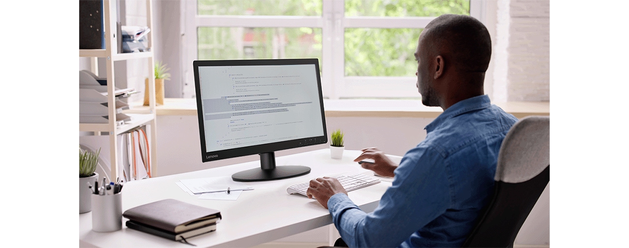 Lenovo D20-30 Monitor (TÜV Low Blue Light-certified & TÜV