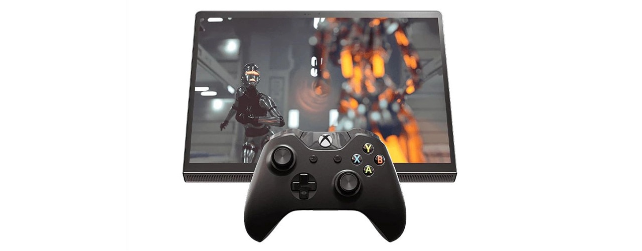 Expérience de jeu de type console Yoga Tab 13 (manette Xbox vendue séparément)