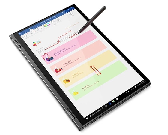 Lenovo Yoga C640 tablet form