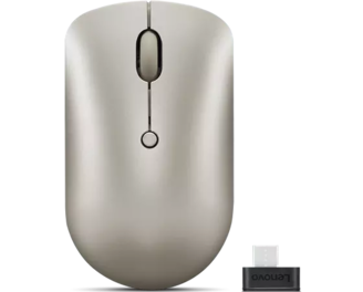 Lenovo 540 USB-C Wireless Compact Mouse (Sand) | GY51D20873